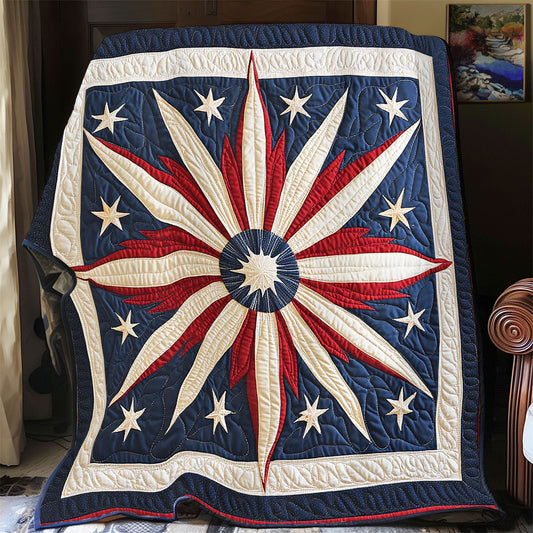 Patriotic Star WX1306034CL Quilt