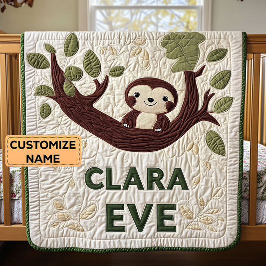 Lazy Leafy Day  CP2807090CL Personalized Baby Quilt