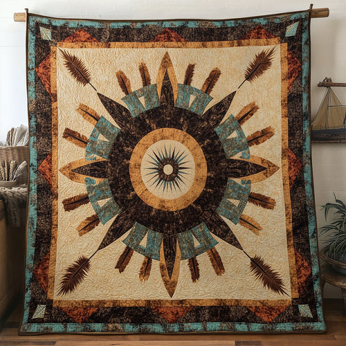 Native Feather Fire WN1407049CL Quilt