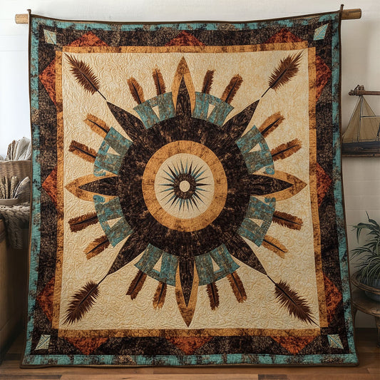 Native Feather Fire WN1407049CL Quilt