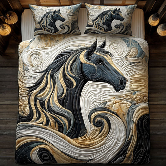 Majestic Horse WJ1205008CL Duvet Cover Set