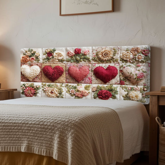 Hearts Meadow CP2312020CL Quilted Headboard Slipcover