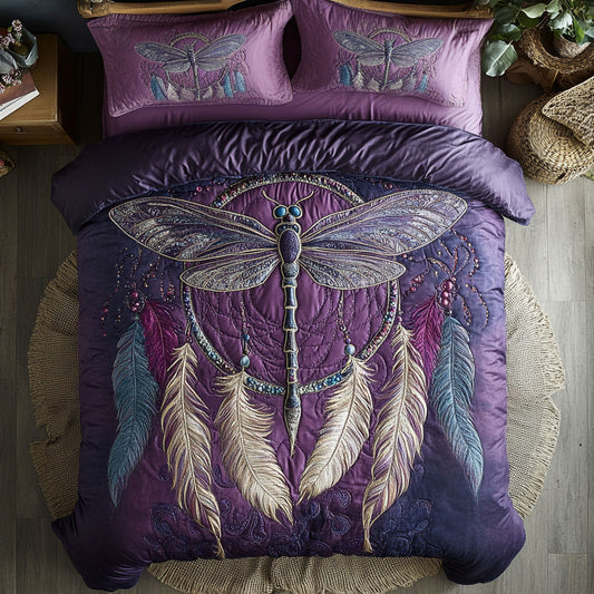 Dragonfly Enchanted Flight CW0210054CL Duvet Cover Set