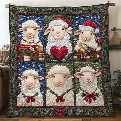 Festive Light Sheep WN3010024CL Quilt