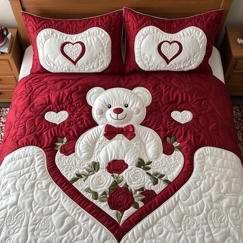 Cherished Bears YR1701044CL Duvet Cover Set