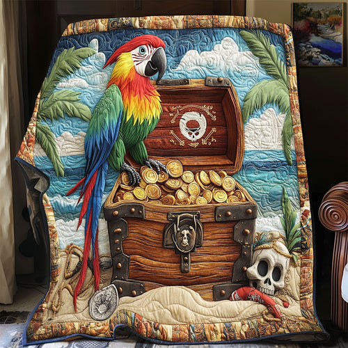 Pirate Parrot CQ1306021CL Quilt