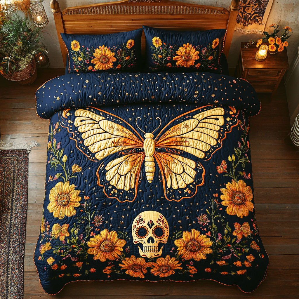 Butterfly Calavera Dream CW0910032CL Duvet Cover Set