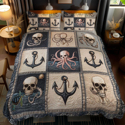 Anchor And Skull WN2311042CL Duvet Cover Set