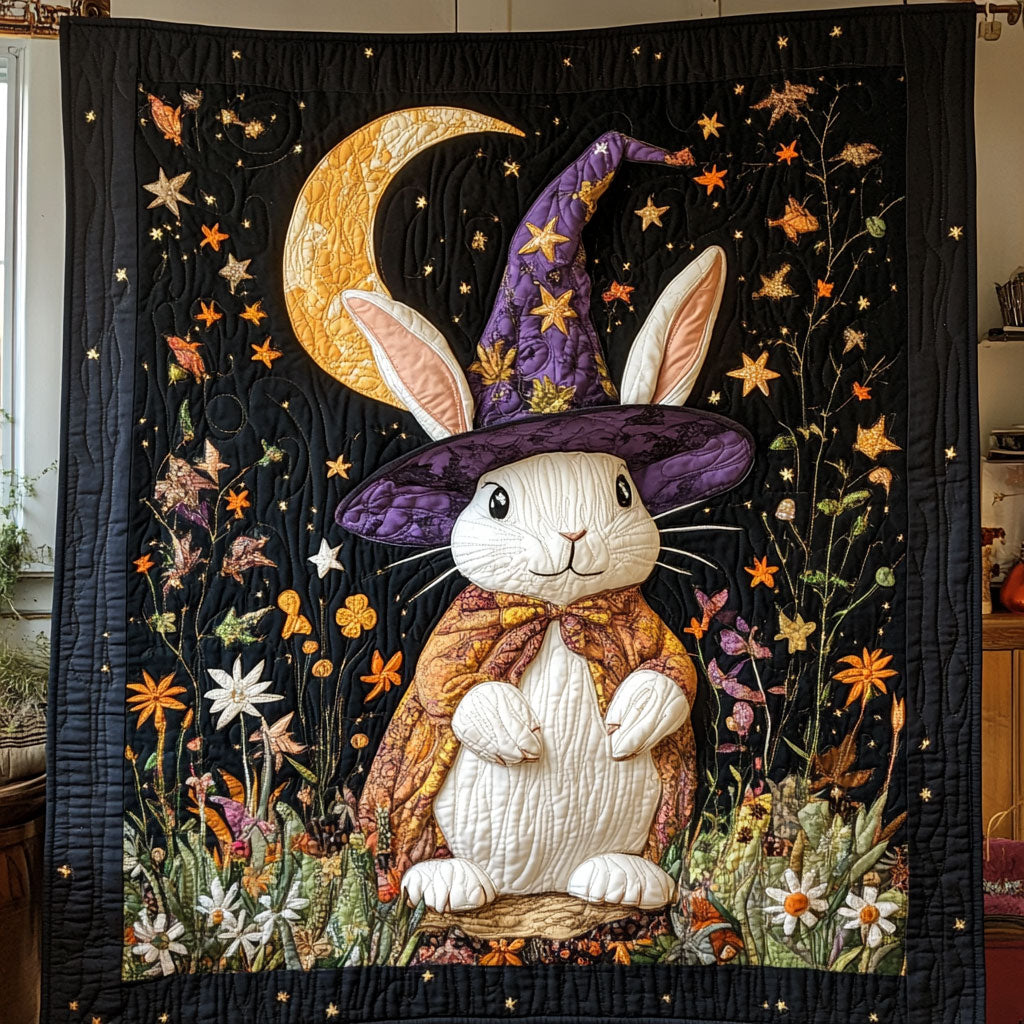 Moonlit Witch Hare WY2308043CL Quilt