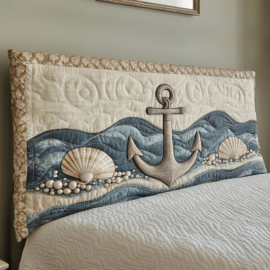 Quietbay Anchor WN0501045CL Quilted Headboard Slipcover