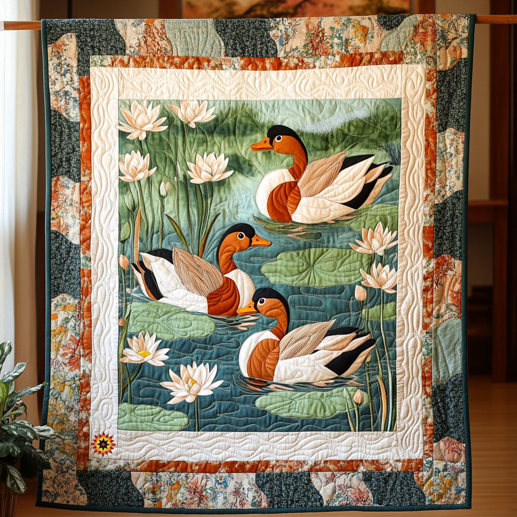 Mallard Duck WJ0111008CL Quilt