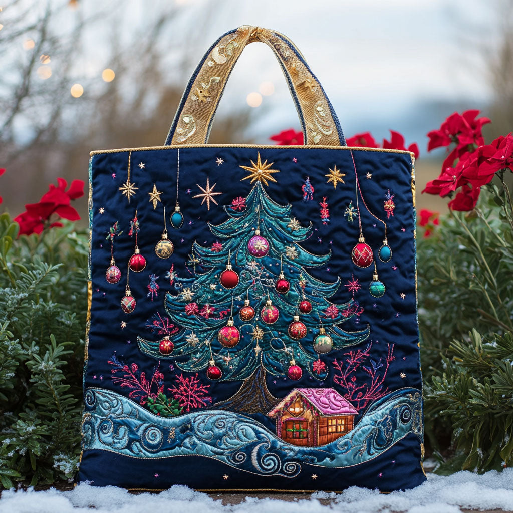 Christmas Wonder CW1211049CL Quilted Tote Bag