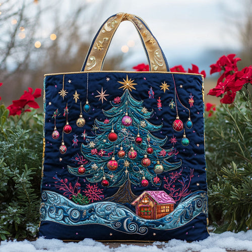 Christmas Wonder CW1211049CL Quilted Tote Bag