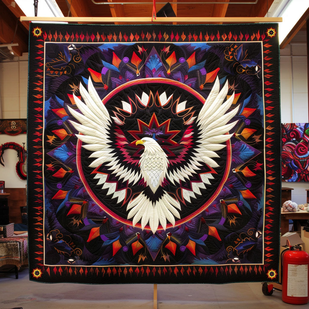 Eagle Native American WJ1810022CL Quilt