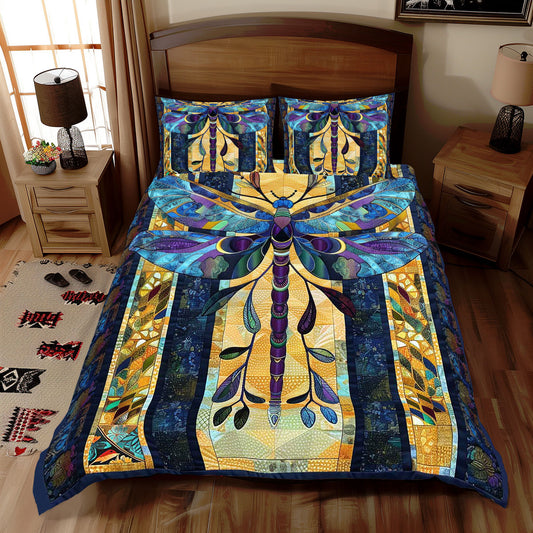 Myth Dragonfly Patchwork WP2111014CL Duvet Cover Set