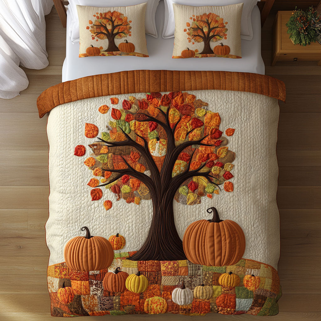 Pumpkin Under The Tree DH1809028CL Duvet Cover Set