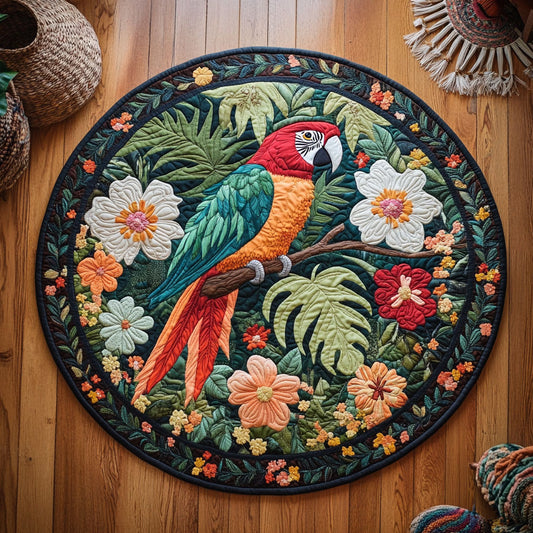 Colorburst Perch WY3107063CL Quilted Round Mat