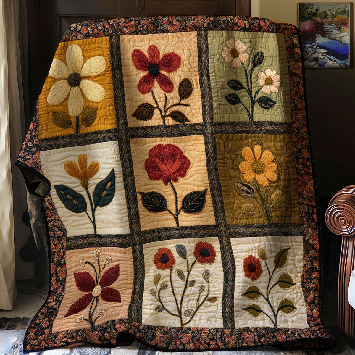 Cozy Cottage Bloom WJ1703006CL Quilt