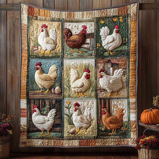 Chicken Farm CQ1505039CL Quilt