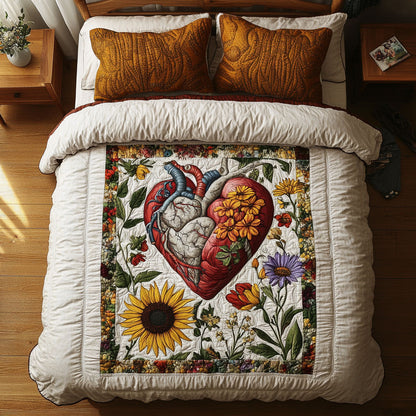 Golden Heart WN2309045CL Duvet Cover Set