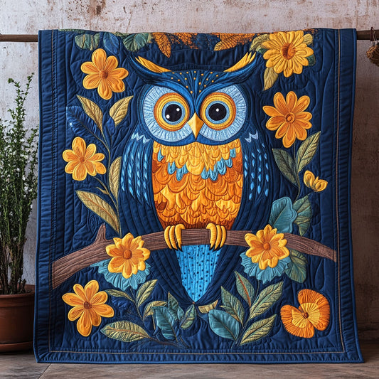 Owl Flower CW1006040CL Quilt