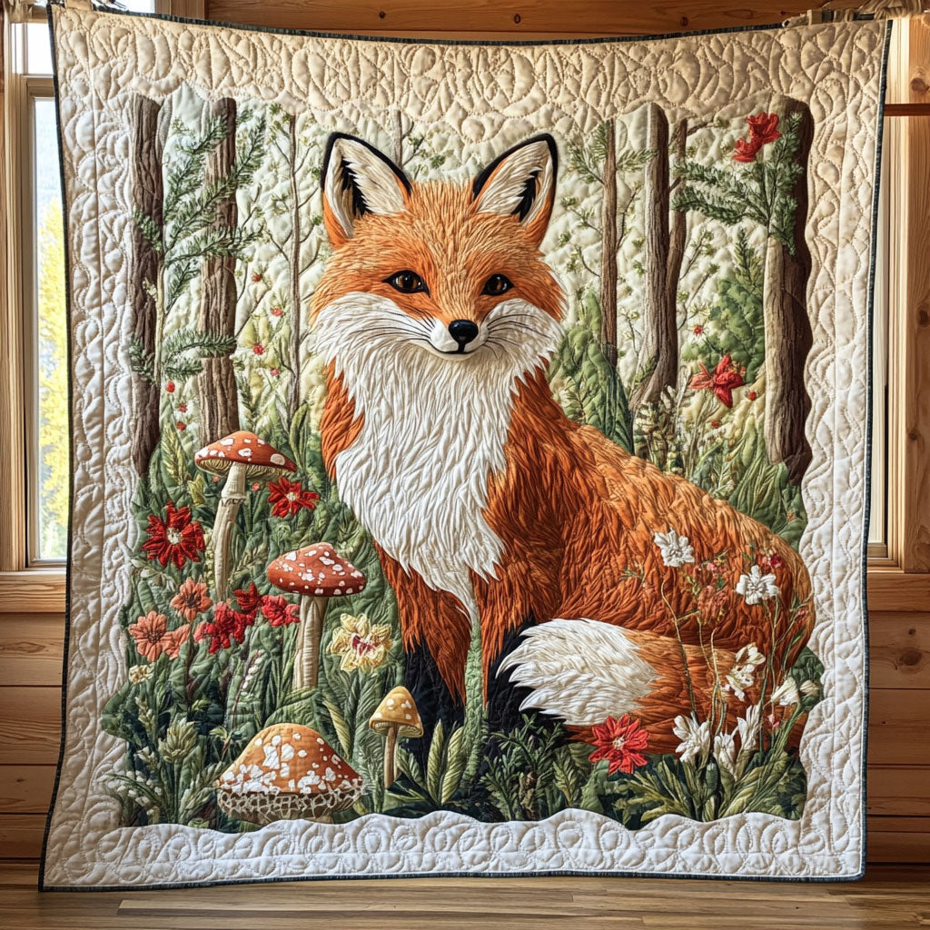 Forest Fox CP1606050CL Quilt