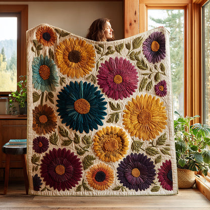 Color Daisy CW2108025CL Quilt