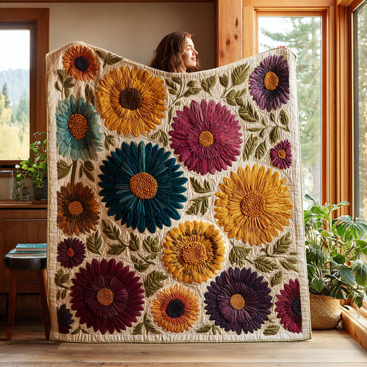 Color Daisy CW2108025CL Quilt