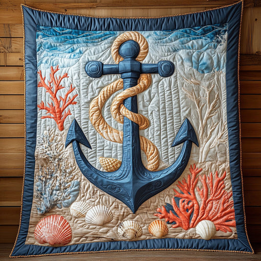 Ocean Anchor CW0306033CL Quilt