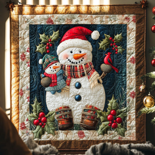 Festive Snowman WN2509018CL Quilt
