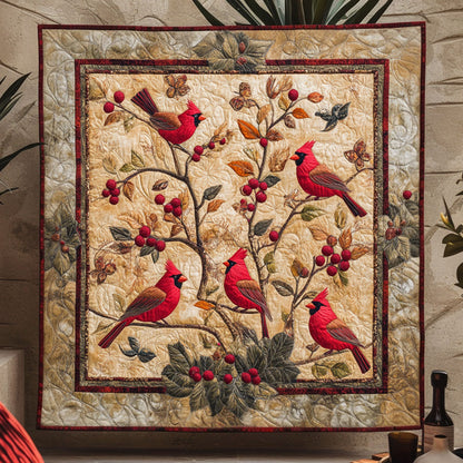Cardinal Frost Song WN0310010CL Quilt