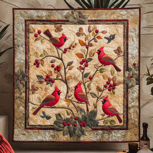 Cardinal Frost Song WN0310010CL Quilt