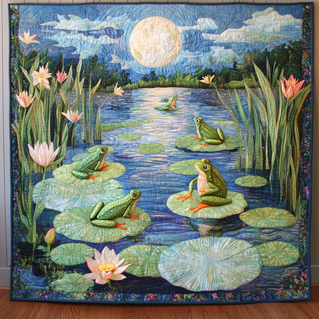 Midnight Frog WJ1004009CL Quilt
