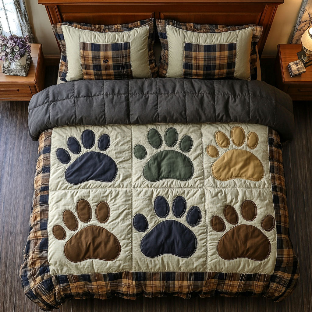 Paw Glow CW2308030CL Duvet Cover Set