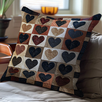 Heart WJ2410032CL Quilt Pillow Case