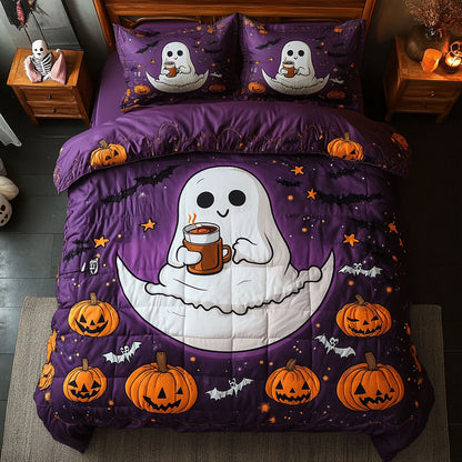 Ghostly Bat Flight WN2507023CL Duvet Cover Set