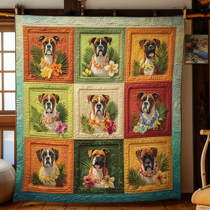Boxer Island Life WN1004022CL Quilt