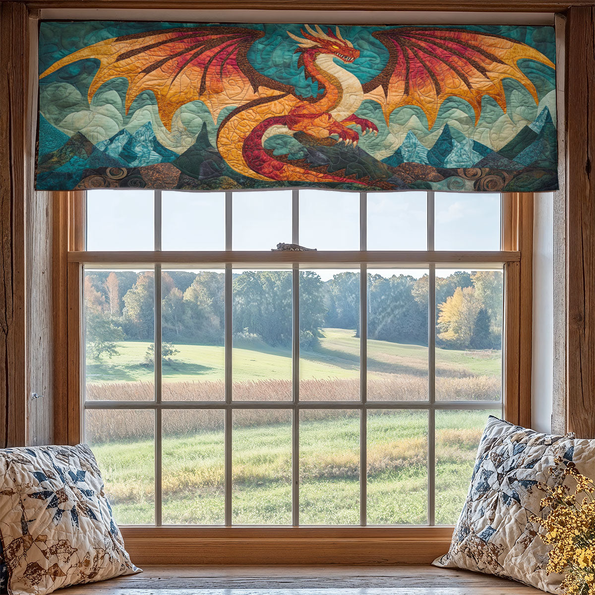 Red Dragon WX2205048CL Quilted Valance