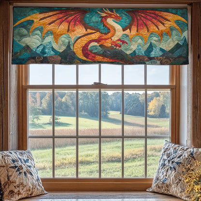 Red Dragon WX2205048CL Quilted Valance
