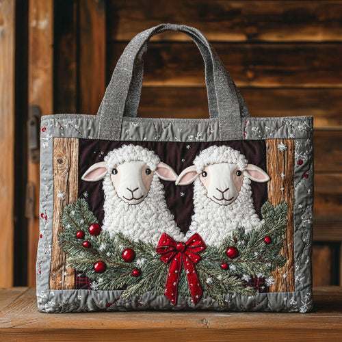 Cozy Sheep CW1711047CL Quilted Tote Bag