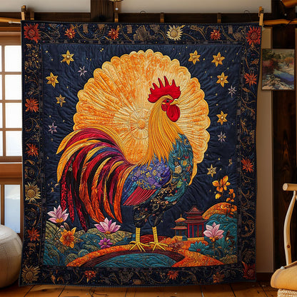 Sunrise Rooster WN1405048CL Quilt