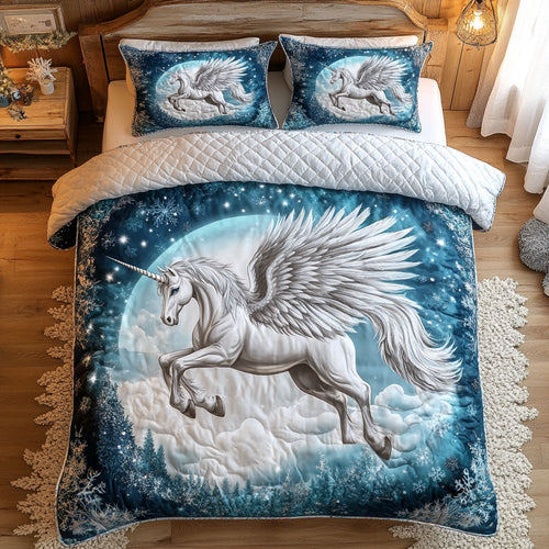 Mystic Winter Unicorn CW2908013CL Duvet Cover Set