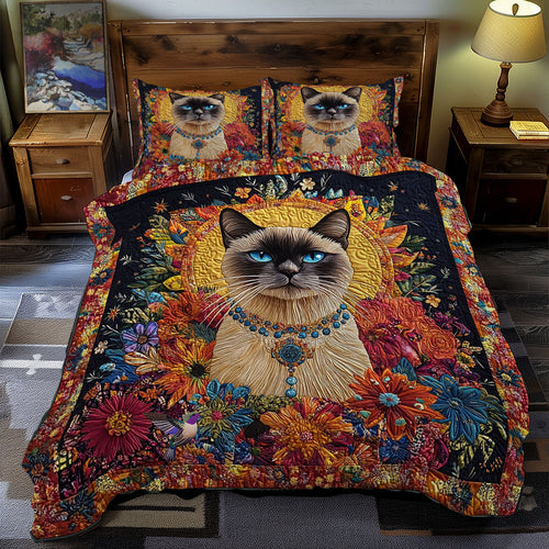 Siamese Cat WY2412052CL Duvet Cover Set