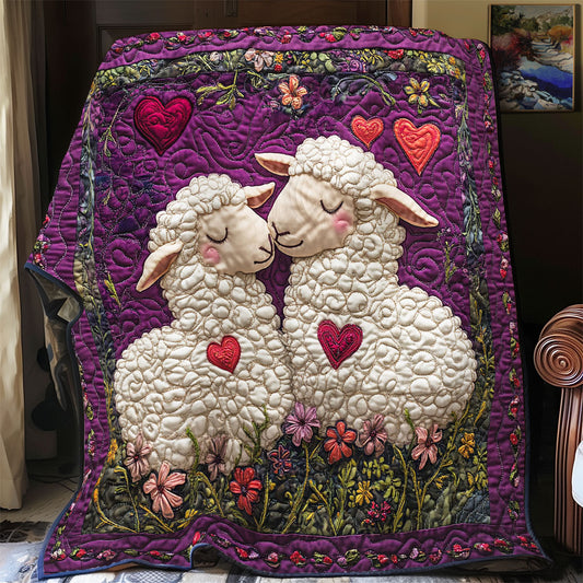 Couple Sheep WY0901022CL Quilt