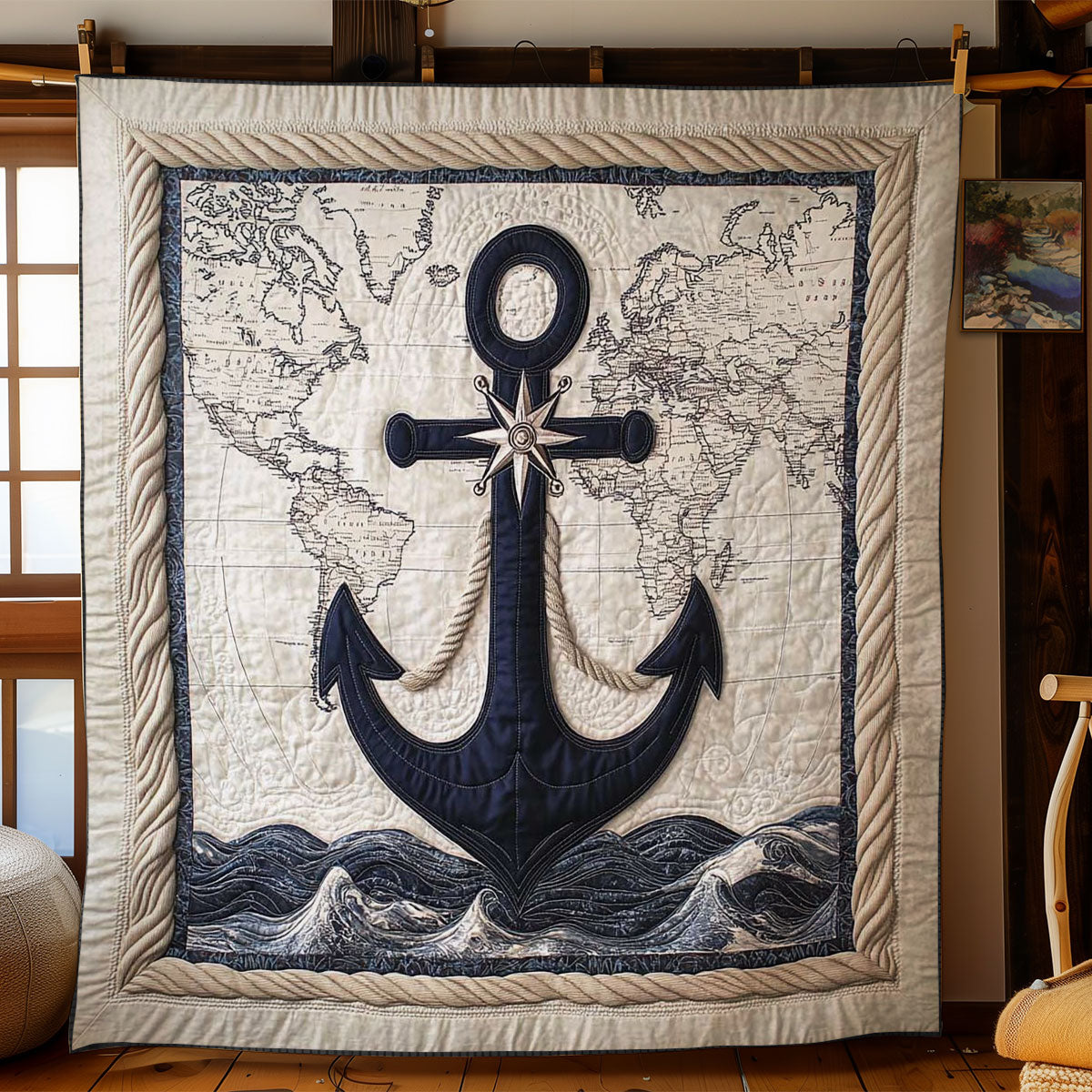 Secret Anchor WN0805075CL Quilt
