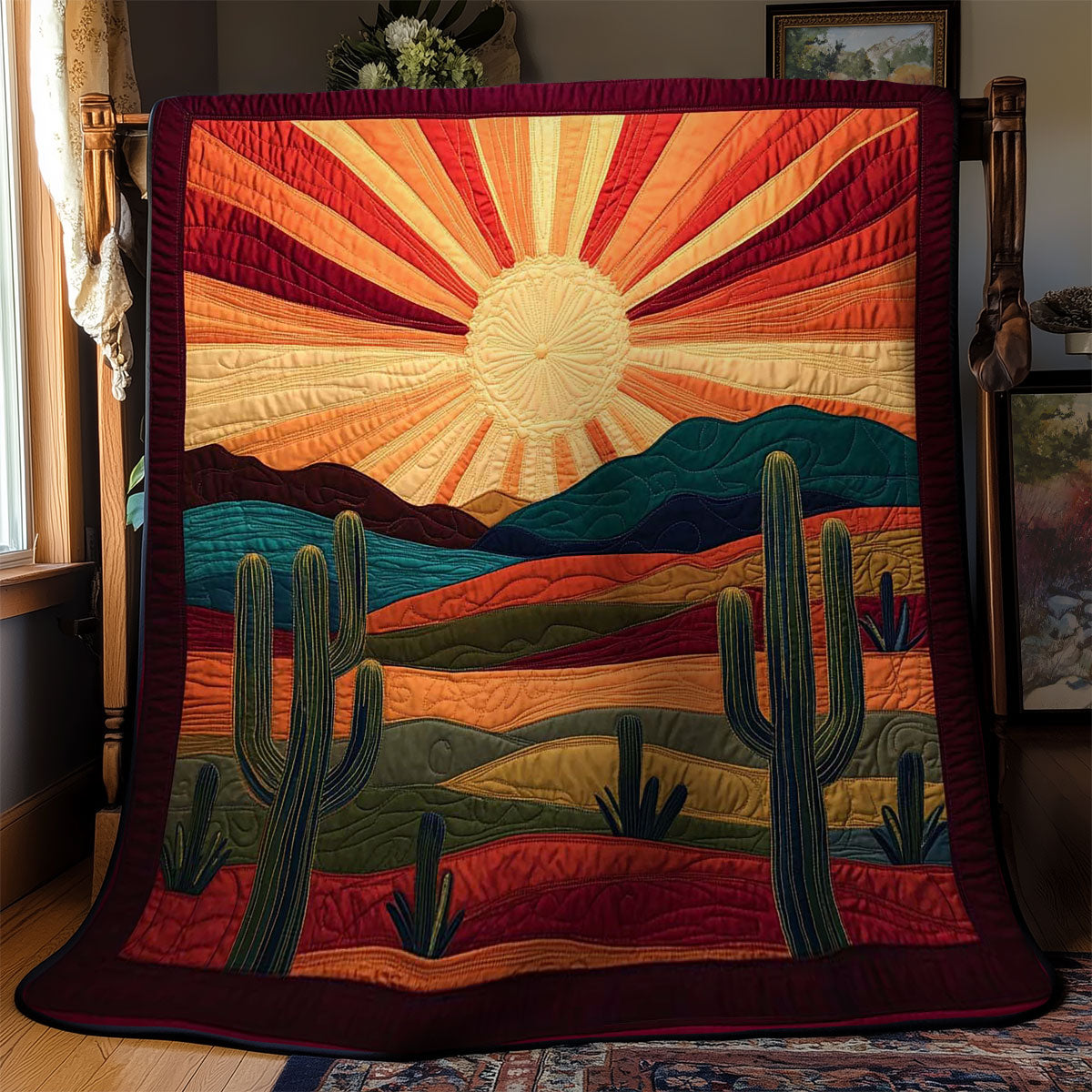 Desert Sunrise Awakening WN2803015CL Quilt