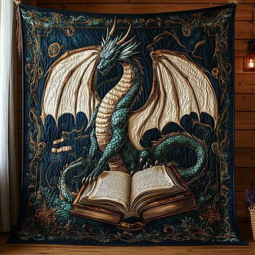 Emerald Dragon Book CW2709045CL Quilt