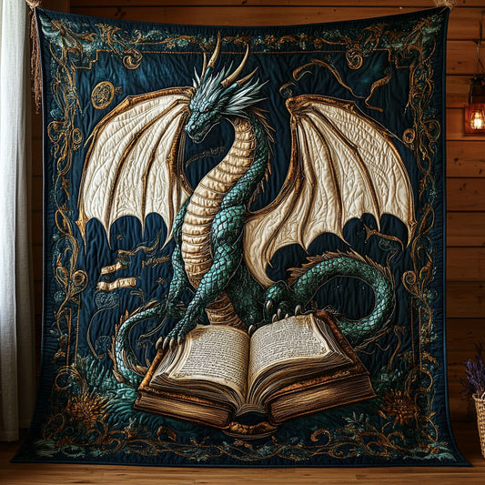 Emerald Dragon Book CW2709045CL Quilt