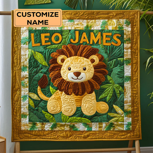 Sleepy Mane WJ2807004CL Personalized Baby Quilt