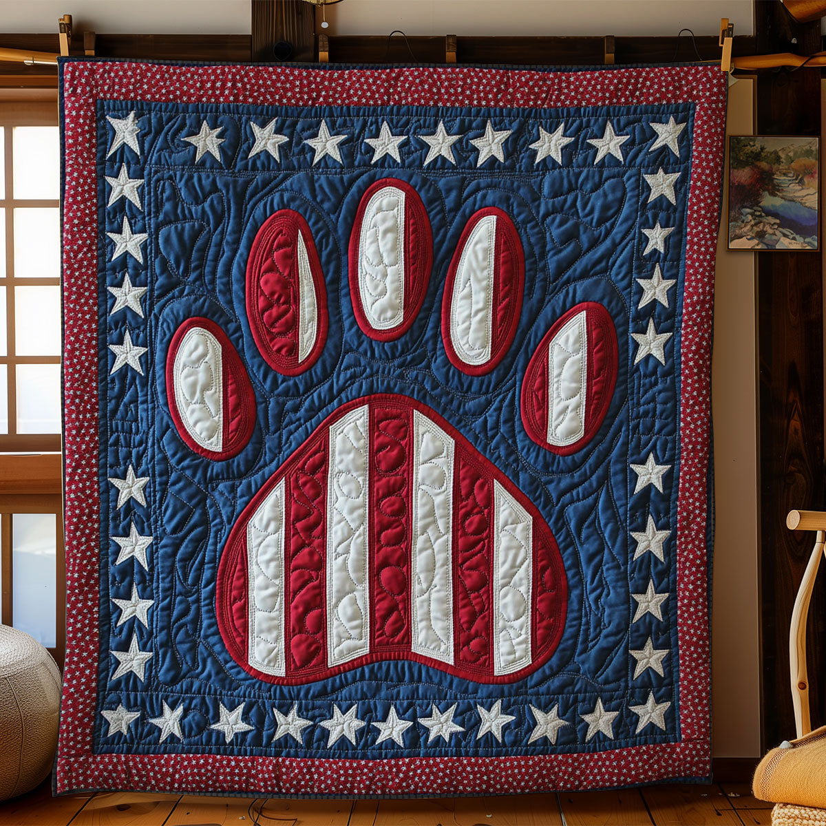 Rustic Paw WN1707053CL Quilt